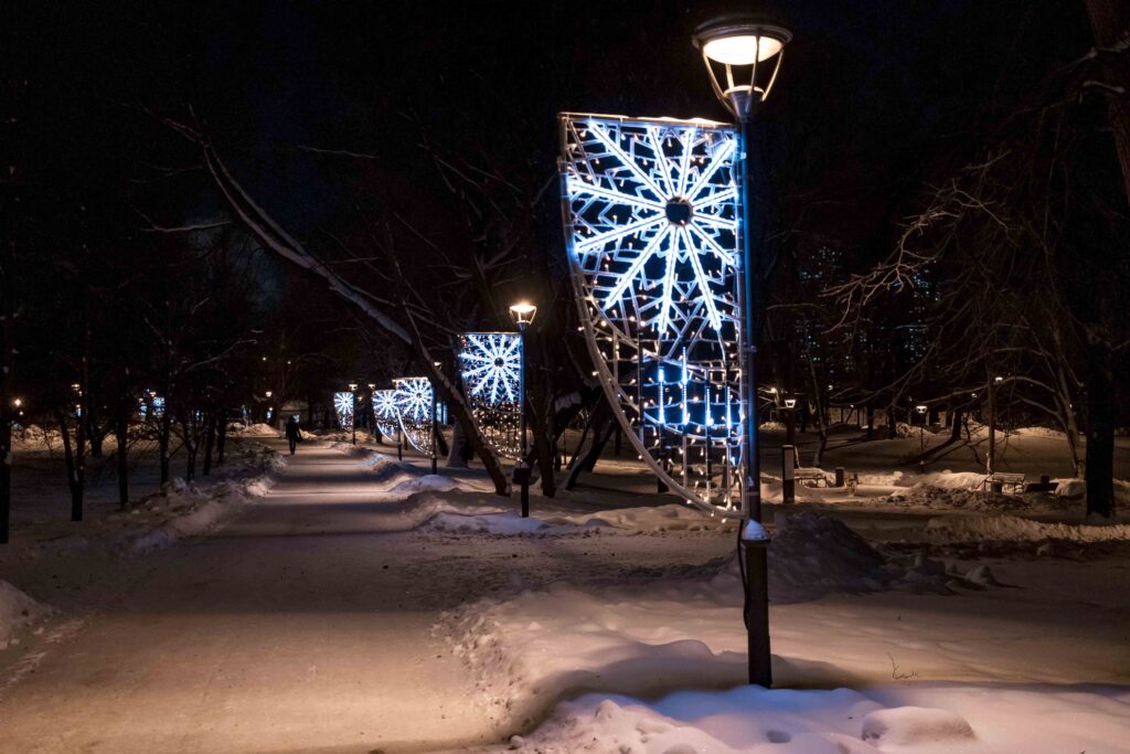 Городской парк — Световые консоли