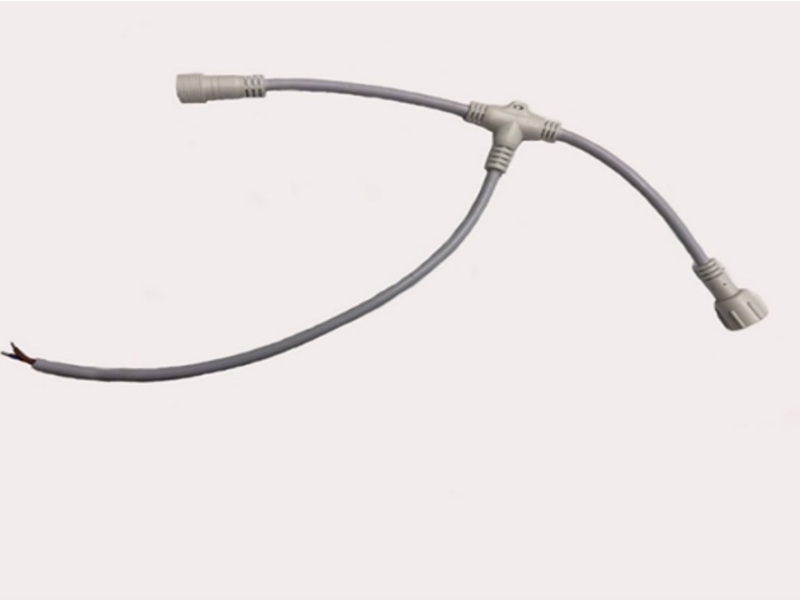 Коннеĸтор Т-образный 4pin, DMX512, белый (LTC)